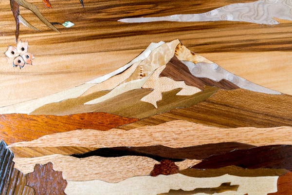 富士山麓・富士吉田〜古民家手相カフェ「北口夢屋」 象嵌ギャラリー